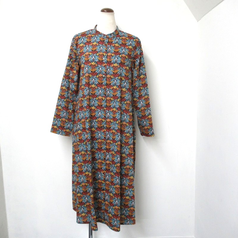 J.Sloane LIBERTY 前開きワンピース /BK1 【日本製】